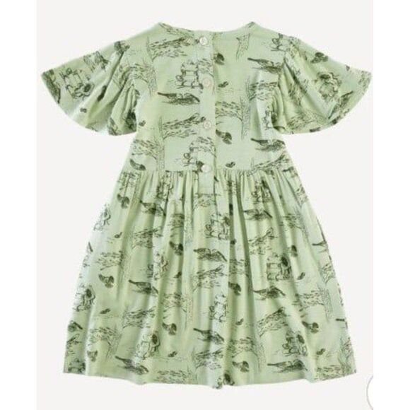 Kate Quinn flutter sleeve dress backpacking lenzing modal - 6Y - Picture 5 of 5